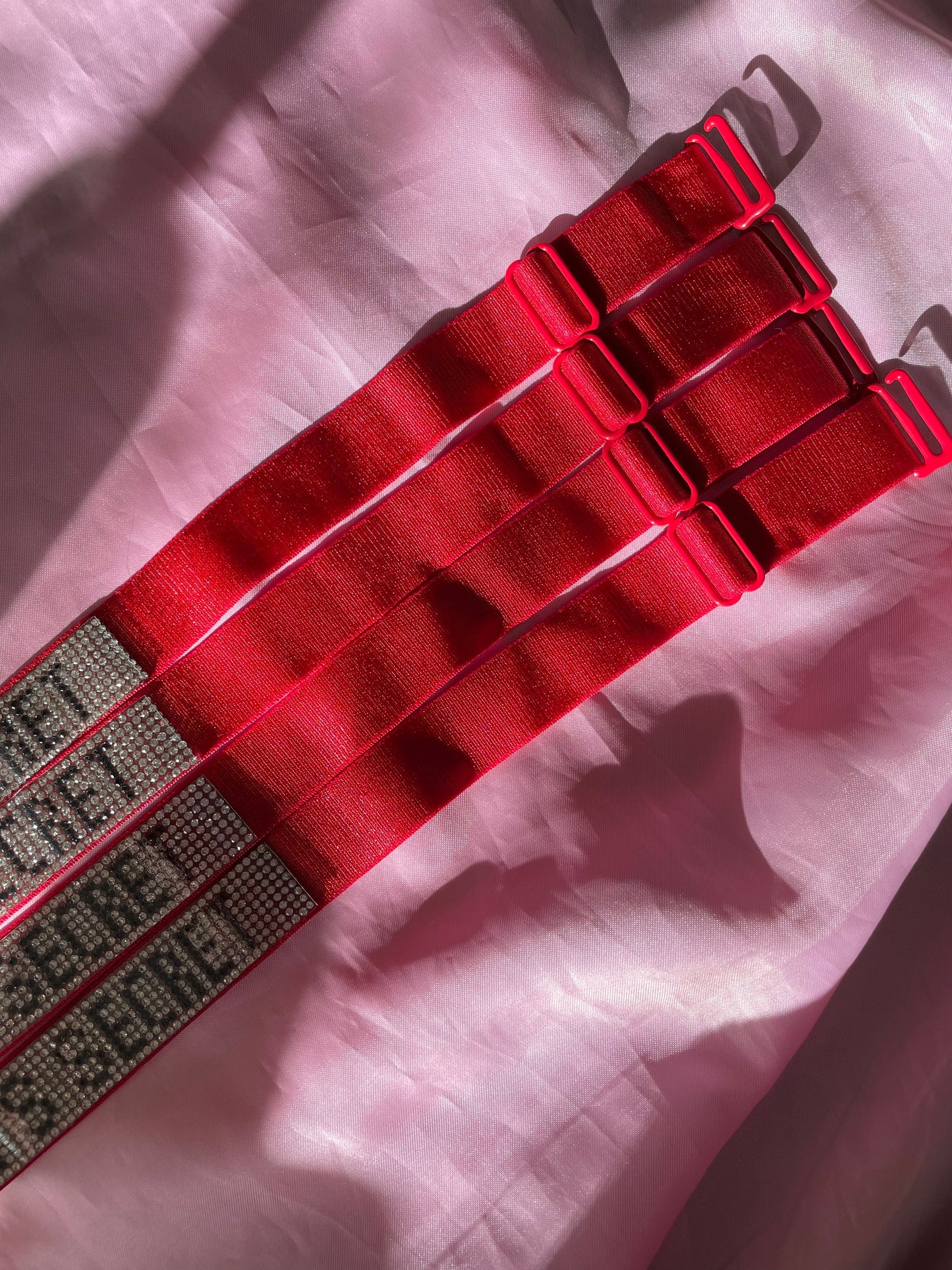 Victoria Rhinestone Bra Straps (Red Also Available)
