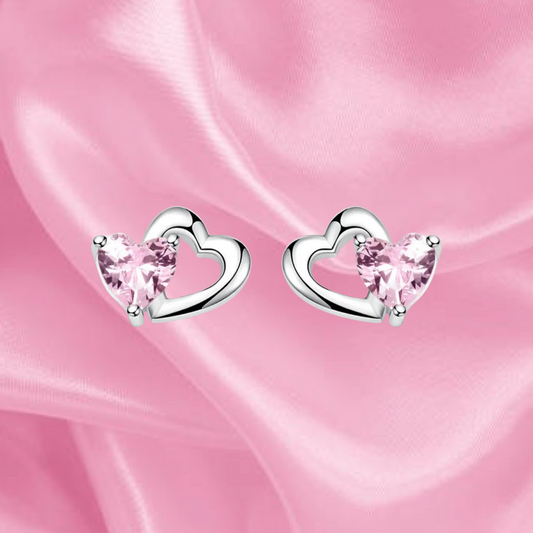 Double Heart Earrings