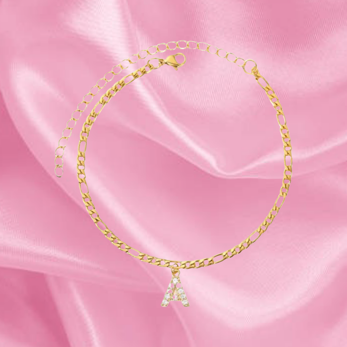 Custom Initial Anklet